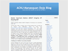 Tablet Screenshot of acnj-blog.com